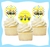 topper para cupcakes de los minions