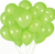 Globo Latex 10" Verde Manzana x 5