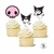 Topper para pinchar en comidas de Kuromi