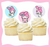 Topper Cupcakes My Melody x 10