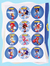 Stickers Sonic x 12