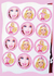 Stickers Barbie x 12