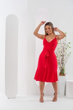 Vestido Laís - Vermelho 