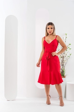 Vestido Laís - Vermelho 