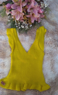 Cropped Amarelo