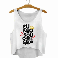 Cropped Personalizado - comprar online