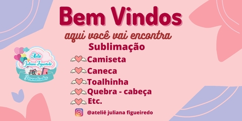 Imagem do banner rotativo ATELIE JULIANA FIGUEIREDO PERSONALIZADOS