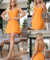 Vestido Pietra Laranja Garoa - comprar online