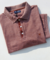 Camisa Gola Polo Plus Size Marron Seeder na internet