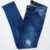 Calça Jeans Masculina Skinny Destroyed Azul