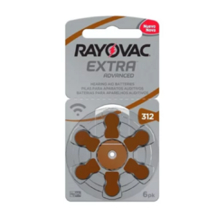 Baterias para Aparelho Auditivo RAYOVAC 312- 60 Und na internet