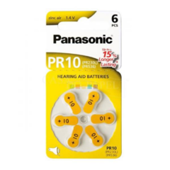 Baterias para Aparelho Auditivo PANASSONIC 10 - 06 Und - comprar online