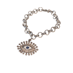 PULSERA CADENA OJO