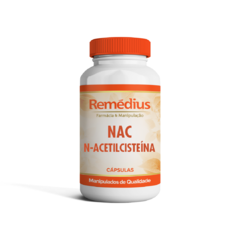 N - acetilcisteína (NAC) - 60 cápsulas