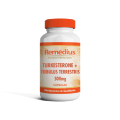 Turkesterone 500mg + Tribulus Terrestris 500mg - 60 cápsulas