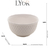 BOWL DE PORCELANA NEW BONE MARIGOLD BRANCO (12,5X6,5CM) - loja online