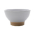 JOGO 2 BOWLS CERAMICA ROMANCE CINZA 13x8cm