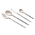 FAQUEIRO 24PC ACO INOX KYOTO INOX/BRANCO - loja online