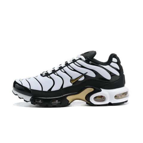 Air max tn white best sale and gold