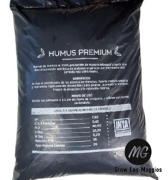 Humus de lombriz premium 25Lts.