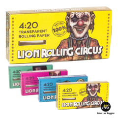 Celulosa 420 con imán Lion Rolling Circus