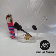 Mini bong de vidrio redondo - comprar online