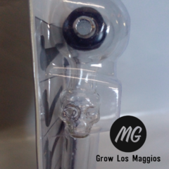 Pipa pyrex calavera con picador - Grow Los Maggios