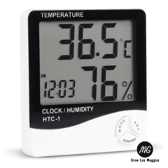 Termohigrometro digital Medidor de temperatura y humedad - comprar online