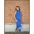 Vestido Minimalista Midi - Cobalt na internet