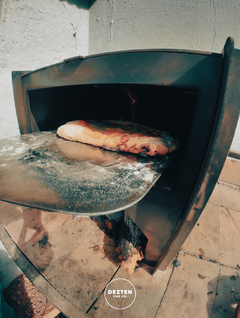 Horno Pizzero a leña + Pala Pizzera 100