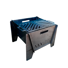 Fogonero Encastrable "Ogien" + Parrilla 30x50+ Asador Encastrable 50x50 + Regulador de Altura - comprar online