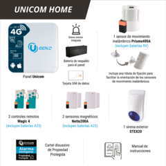 Kit de Alarma UNICOM HOME GEN2 - comprar online