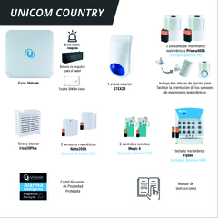 Kit de Alarma UNICOM COUNTRY - comprar online