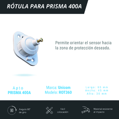 Rótula De Pared para Prisma 400 A - comprar online