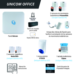 Kit de Alarma UNICOM OFFICE - comprar online