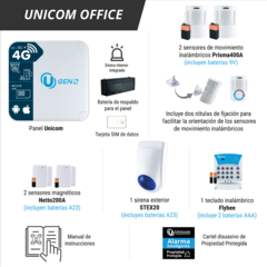 Kit de Alarma UNICOM OFFICE GEN2 - comprar online