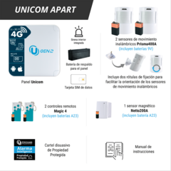 Kit de Alarma UNICOM APART GEN2 - comprar online