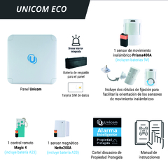 Kit de Alarma UNICOM ECO - comprar online