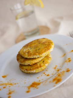 Medallon de pollo y cúrcuma SIN TACC