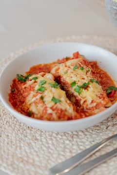 Canelones keto de pan nube. Sin tacc