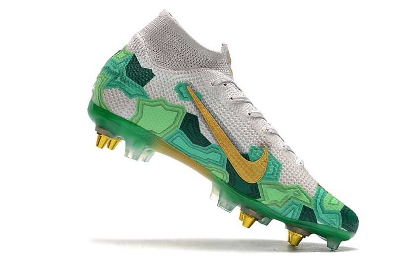 Mbappe cleats store black and green