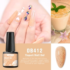 6ml Yogurt Gel Nail Polish Semi Permanent Solid Jelly Eggshell Gel Polish Lamp Opal Varnish Soak Off Nail Art Manicure Top Coat - comprar en línea