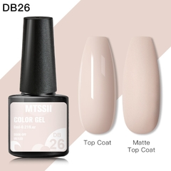 6ml Yogurt Gel Nail Polish Semi Permanent Solid Jelly Eggshell Gel Polish Lamp Opal Varnish Soak Off Nail Art Manicure Top Coat