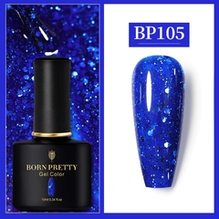 BORN PRETTY 10ml 105 Colors Glitter Sequins Nail Gel Polish Varnish Manicure Soak Off UV Gel Nail Gel Polish Base Top Coat - Catalogo Godín 