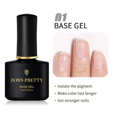 BORN PRETTY 10ml 105 Colors Glitter Sequins Nail Gel Polish Varnish Manicure Soak Off UV Gel Nail Gel Polish Base Top Coat - comprar en línea