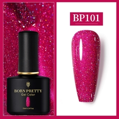 BORN PRETTY 10ml 105 Colors Glitter Sequins Nail Gel Polish Varnish Manicure Soak Off UV Gel Nail Gel Polish Base Top Coat