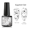 6ml Yogurt Gel Nail Polish Semi Permanent Solid Jelly Eggshell Gel Polish Lamp Opal Varnish Soak Off Nail Art Manicure Top Coat