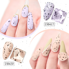 6ml Yogurt Gel Nail Polish Semi Permanent Solid Jelly Eggshell Gel Polish Lamp Opal Varnish Soak Off Nail Art Manicure Top Coat - comprar en línea