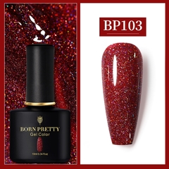 BORN PRETTY 10ml 105 Colors Glitter Sequins Nail Gel Polish Varnish Manicure Soak Off UV Gel Nail Gel Polish Base Top Coat - Catalogo Godín 