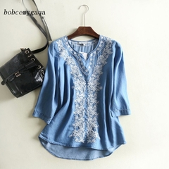 blusa azul